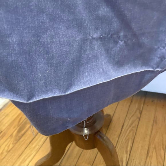 Vintage short sleeve strawberry pattern pocket robe dress mumu smock size M L - Picture 13 of 15